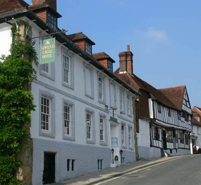 Midhurst - Spread Eagle - Hilaire Belloc